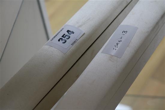 Two fans by Nathalie and Duvelleroy